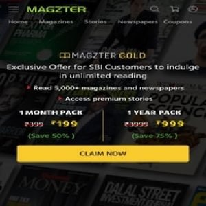 Magzter Gold – 1 Month Subscription At Just $9.99