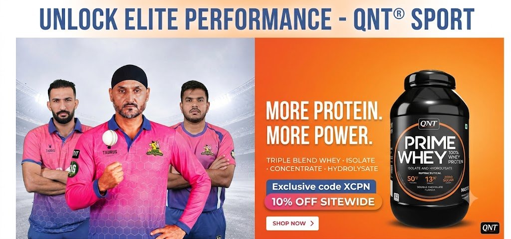 QNT Sports | Xcoupons.IN